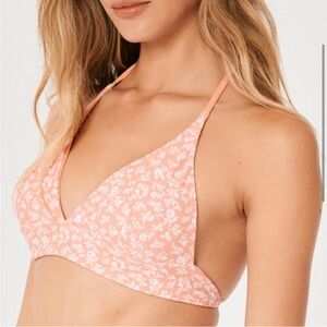 GILLY HICKS REVERSIBLE TRIANGLE
BIKINI TOP XXL NWT light orange paisley
